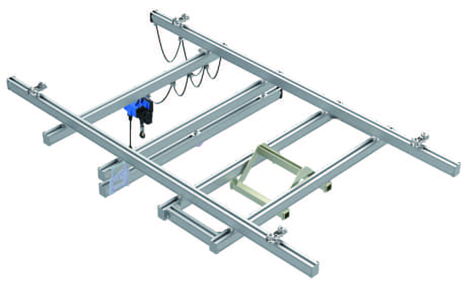 Aluminum Rail Crane