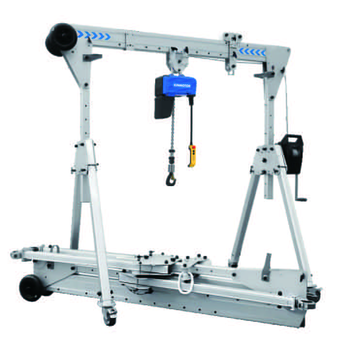 Front-Mounted Folding Jib Crane