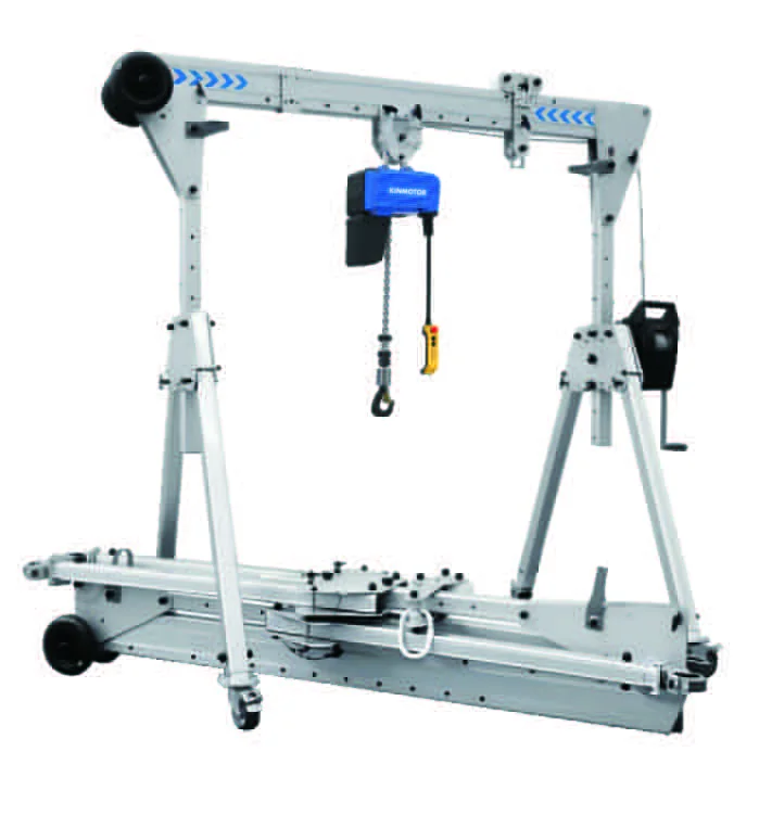 Front-Mounted Folding Jib Crane