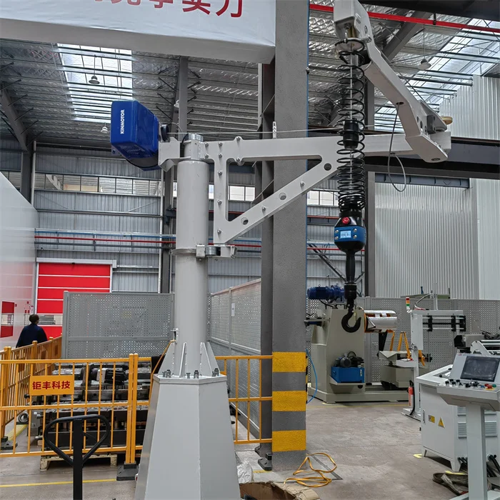 Folding Jib Crane Setup